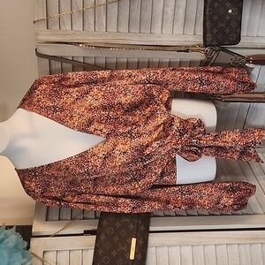 Express brand silk blouse